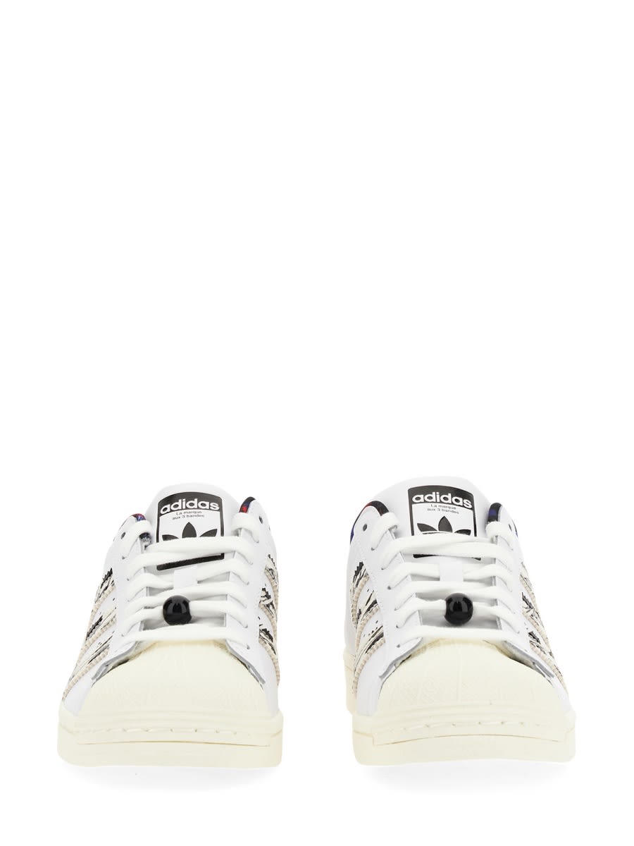 Adidas Originals Superstar Sneaker In Multicolour