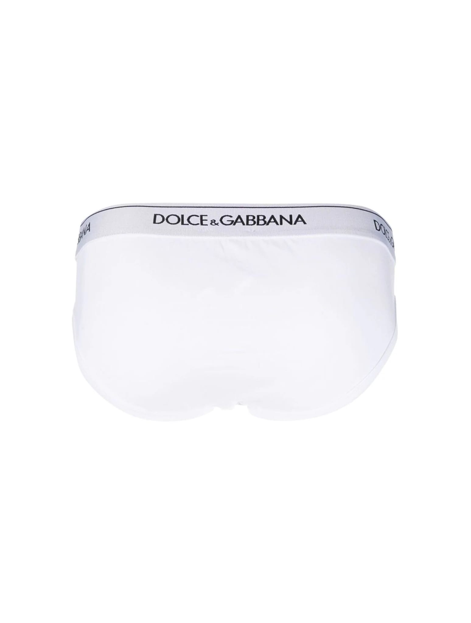 Shop Dolce & Gabbana Bi-pack In Optic White