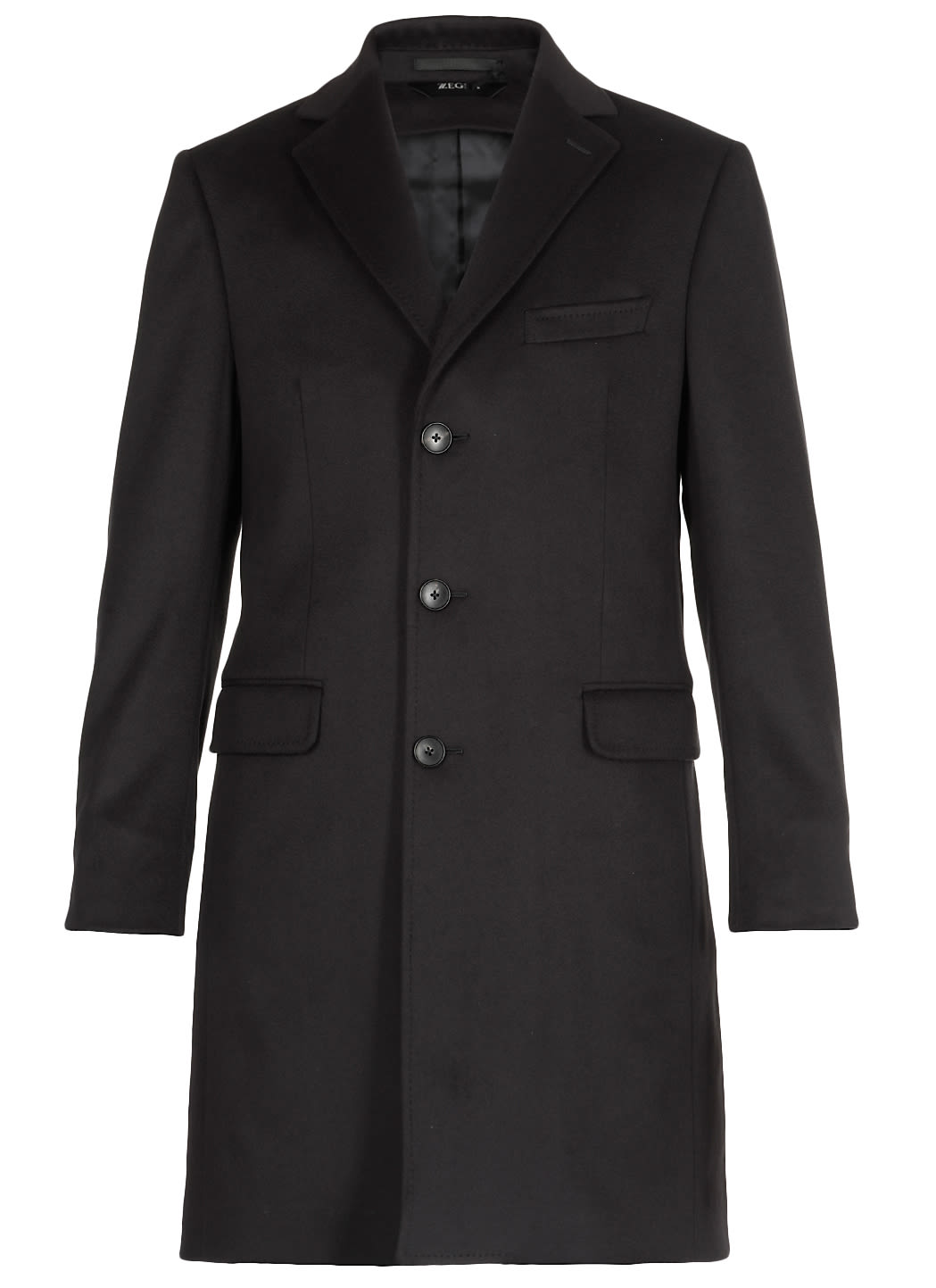 Z Zegna Virgin Wool And Cashmere Coat