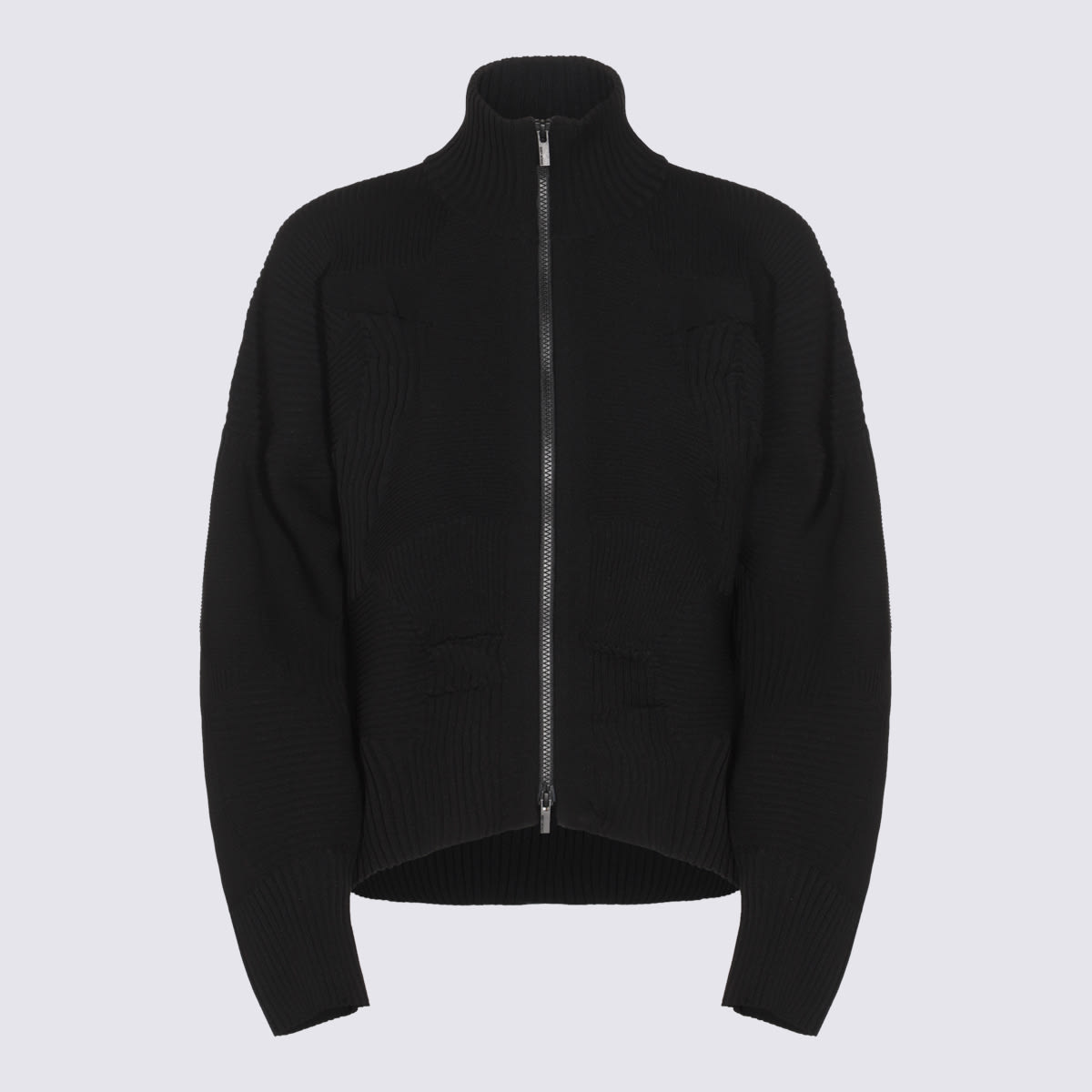 Shop Issey Miyake Black Knitwear