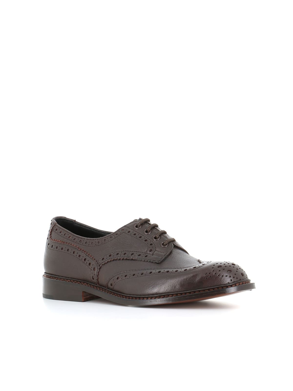 Shop Tricker's Brogues Bourton In Brown