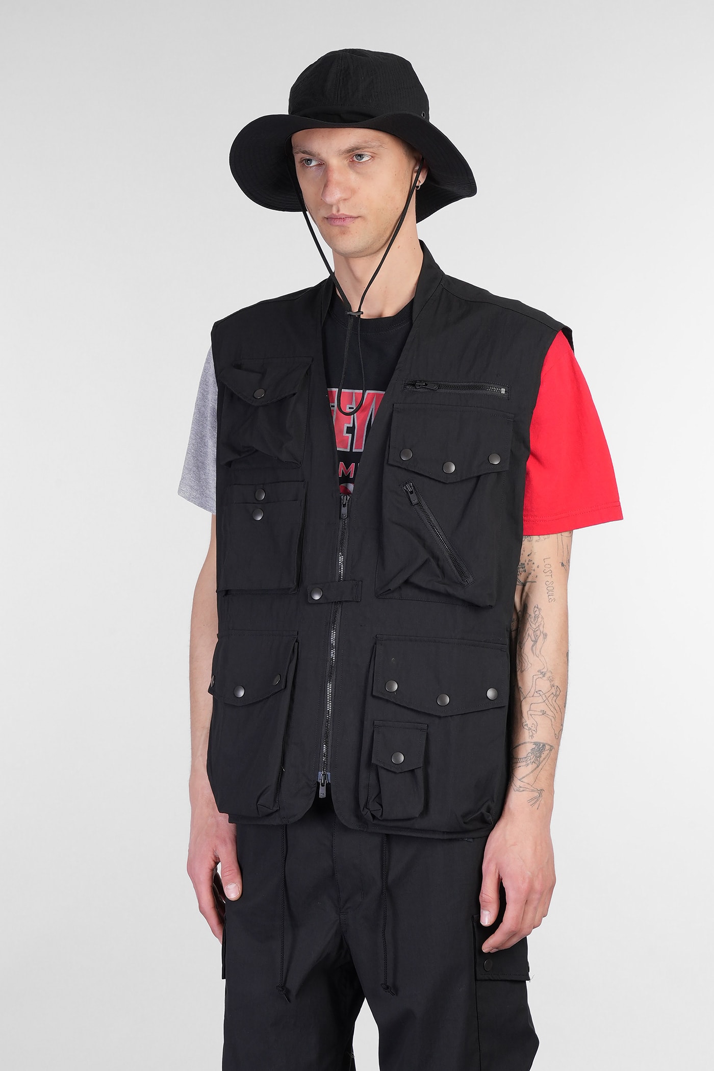 Needles Black Field Vest