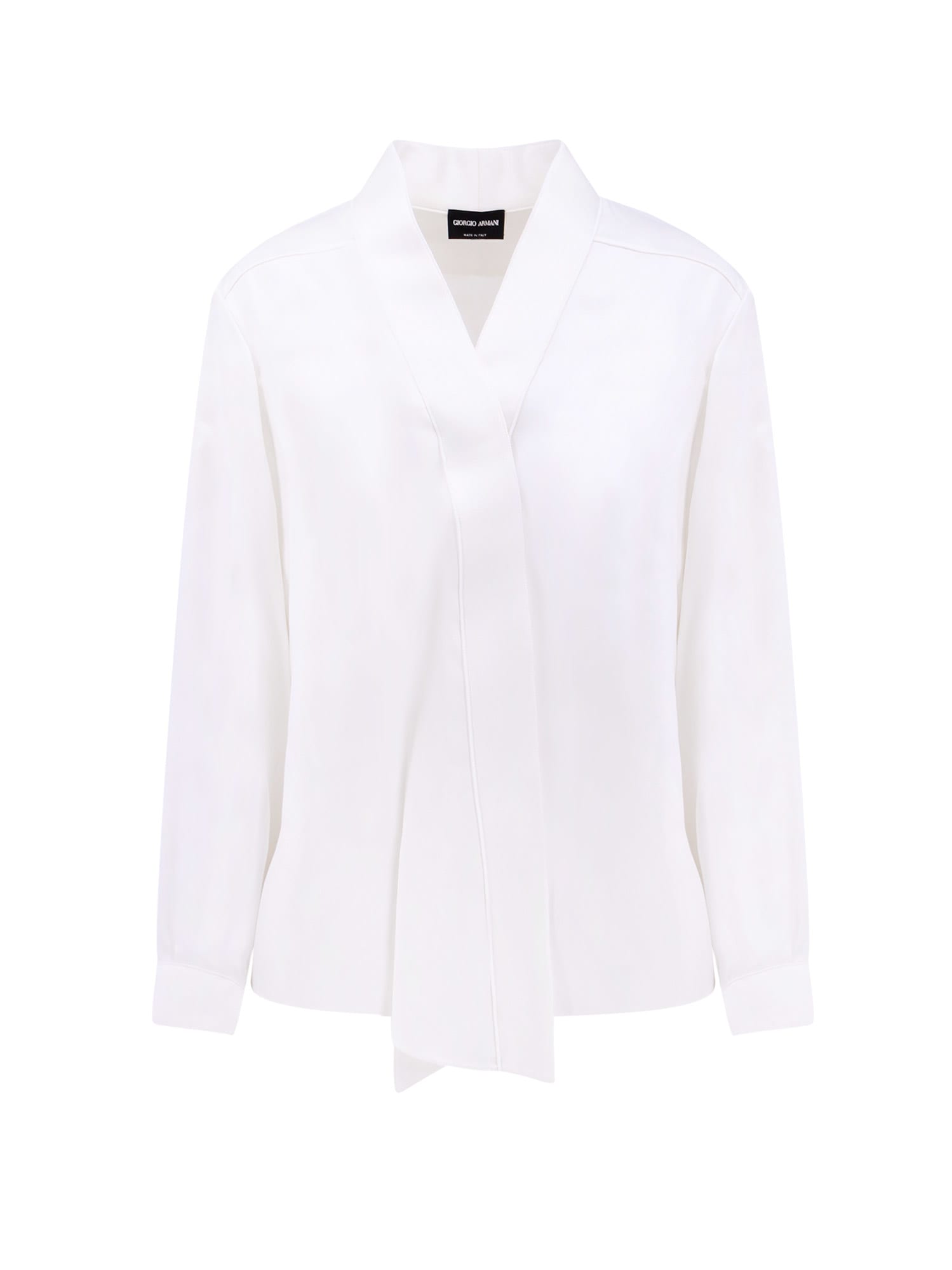 Shop Giorgio Armani Shirt In Bianco