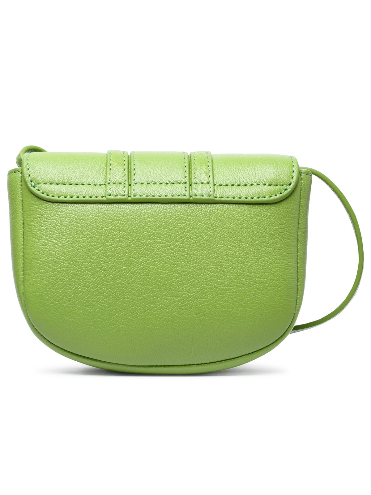 Shop See By Chloé Hana Small Green Leather Bag