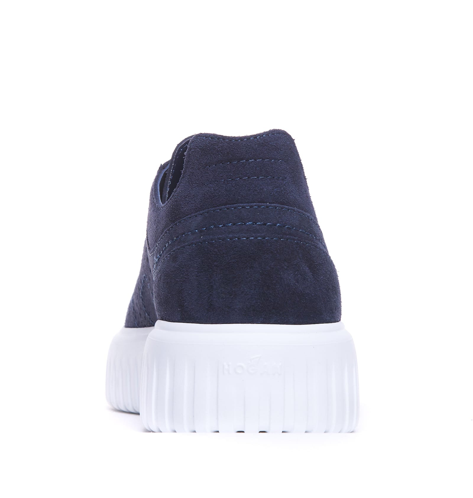 Hogan H-stripes Sneakers In Blue