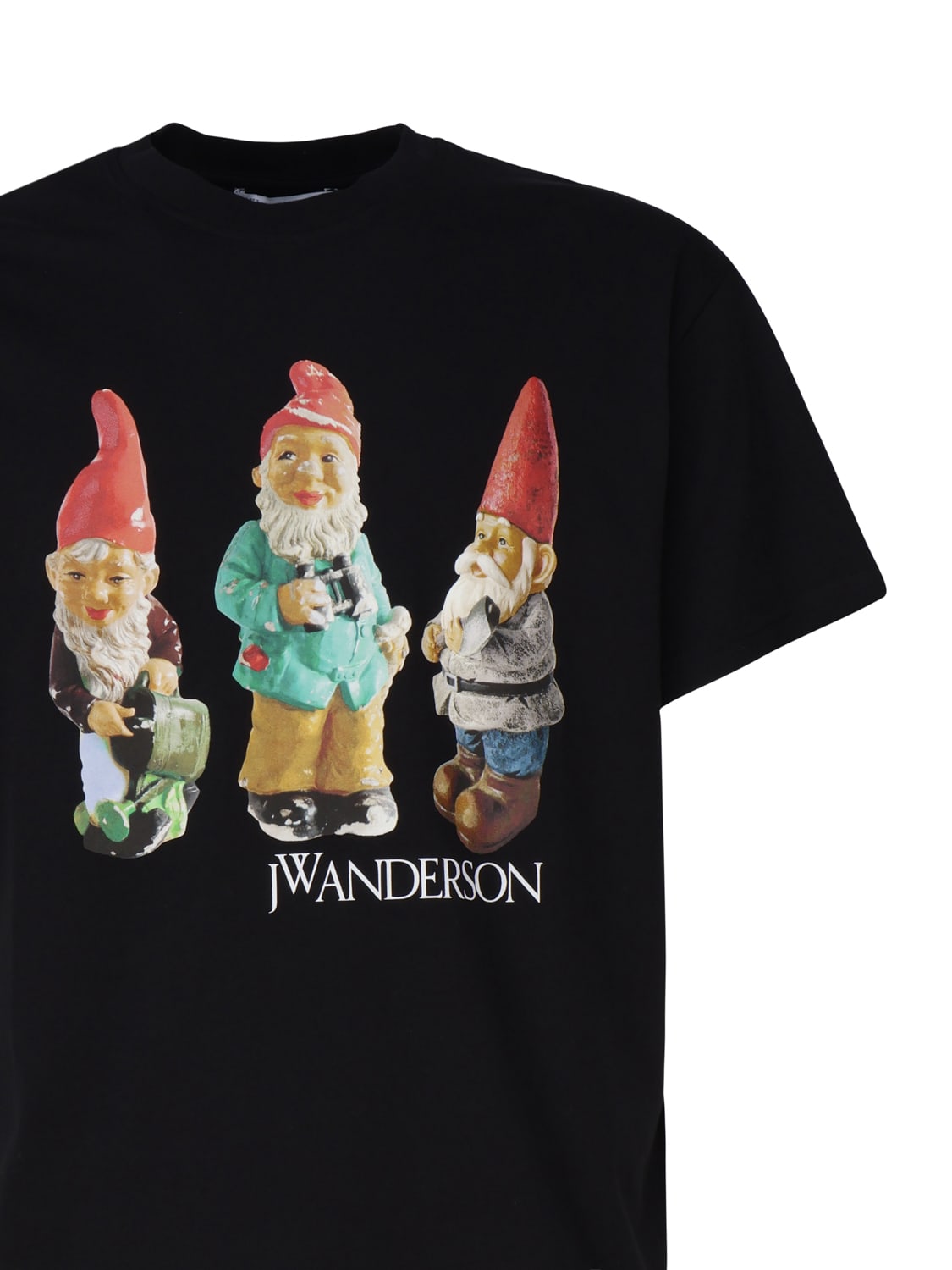 Shop Jw Anderson T-shirt With Print In Black