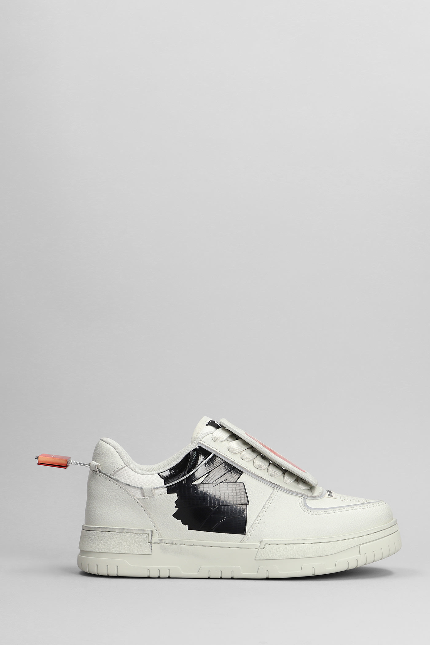 Avril Sneaker Sneakers In Grey Leather