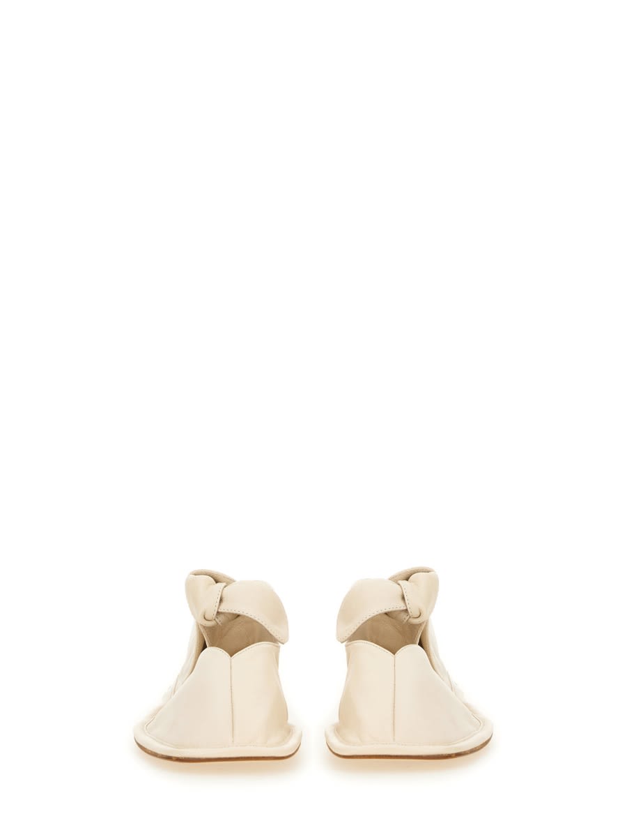 Shop Hereu Llasada Shoe In Beige