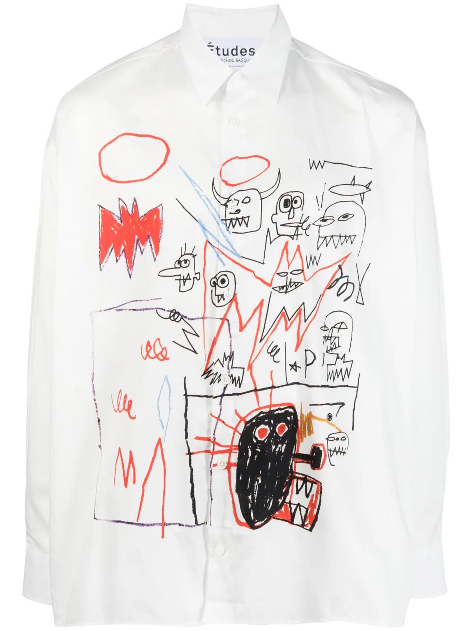 Études Etudes X Jean-michel Basquiat White Shirt