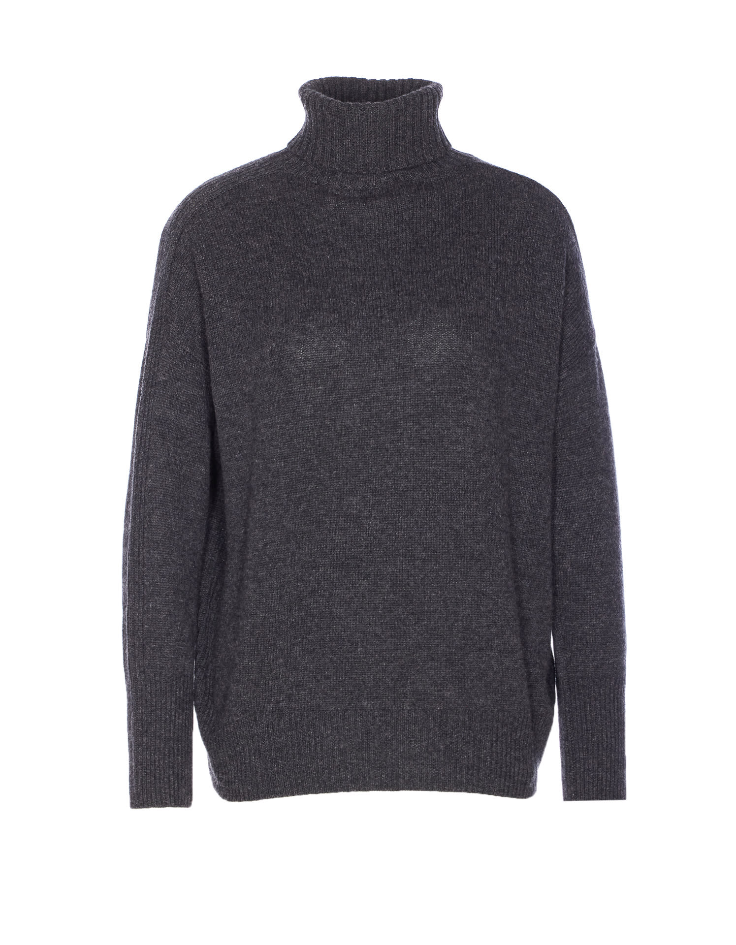 Allude Turtleneck Sweater In Gray