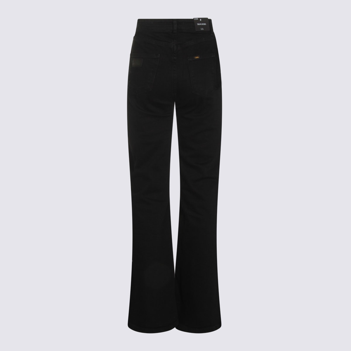 Lois Dark Black Cotton Palas L34 In Black