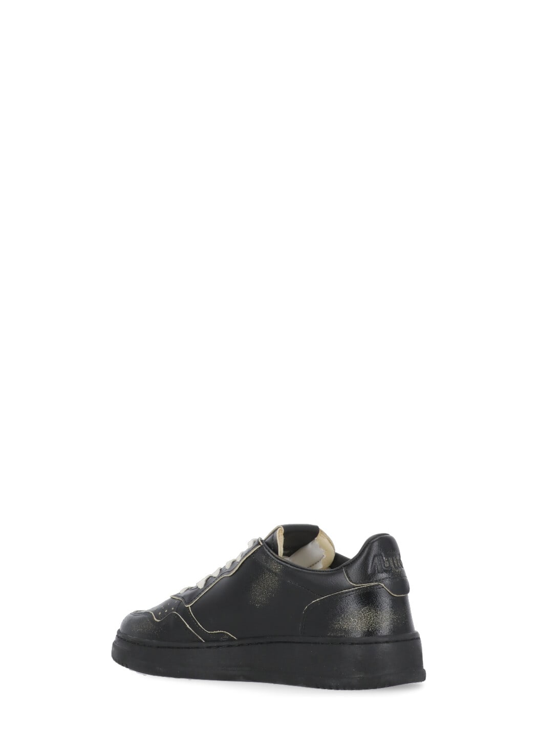 Shop Autry Vintage Sneakers In Black