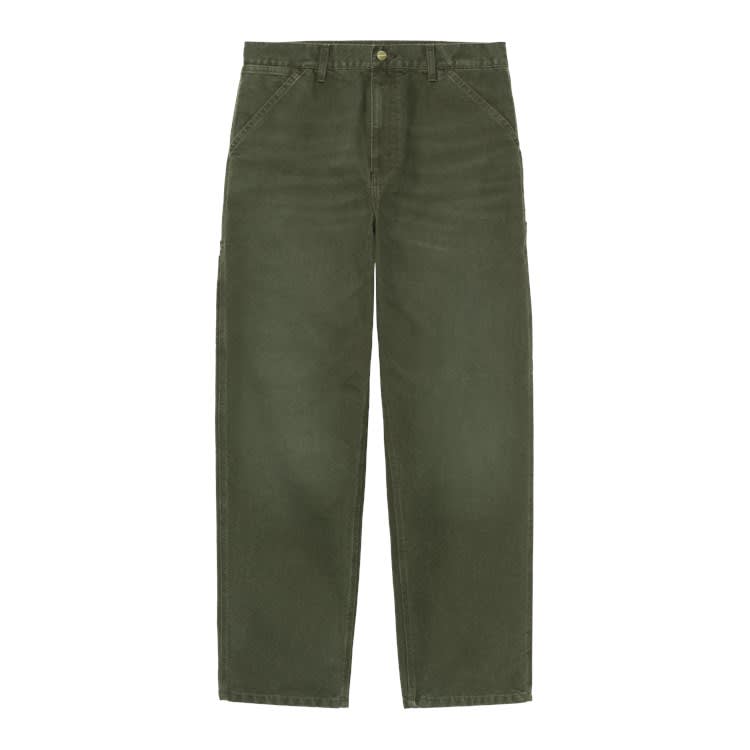Carhartt Straight-leg Trousers In Green