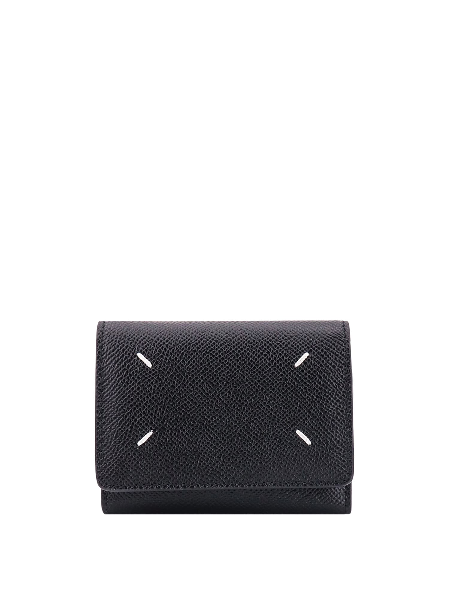 Shop Maison Margiela Wallet In Black