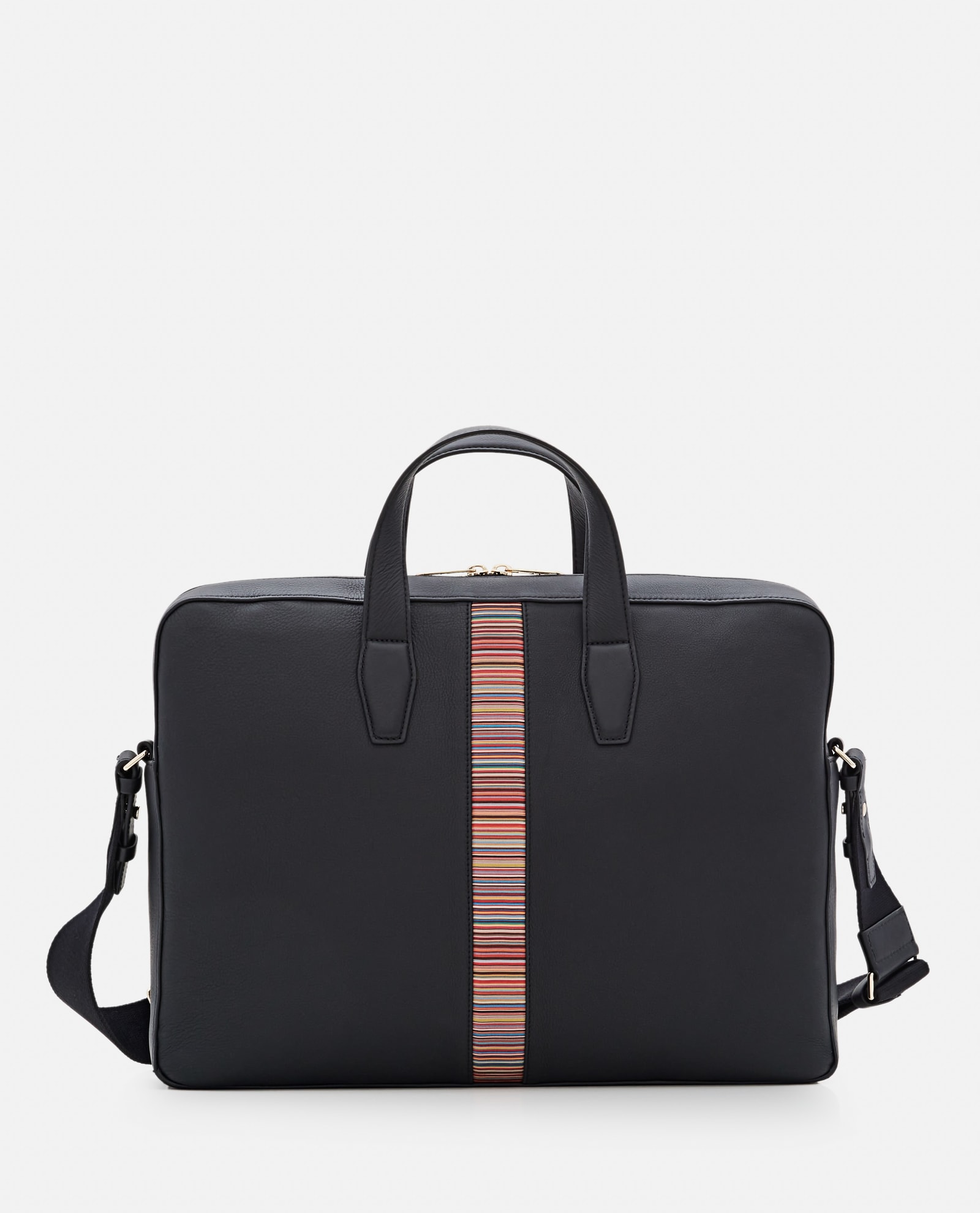 Shop Paul Smith Bag Folio Multi In Black