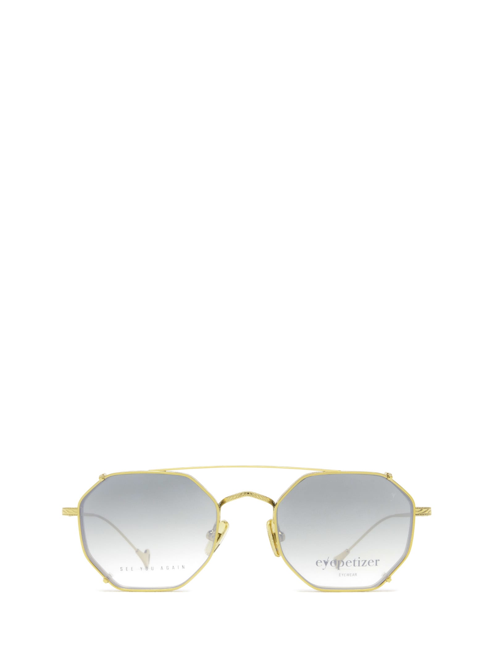 Shop Eyepetizer Hort Opt Gold Glasses
