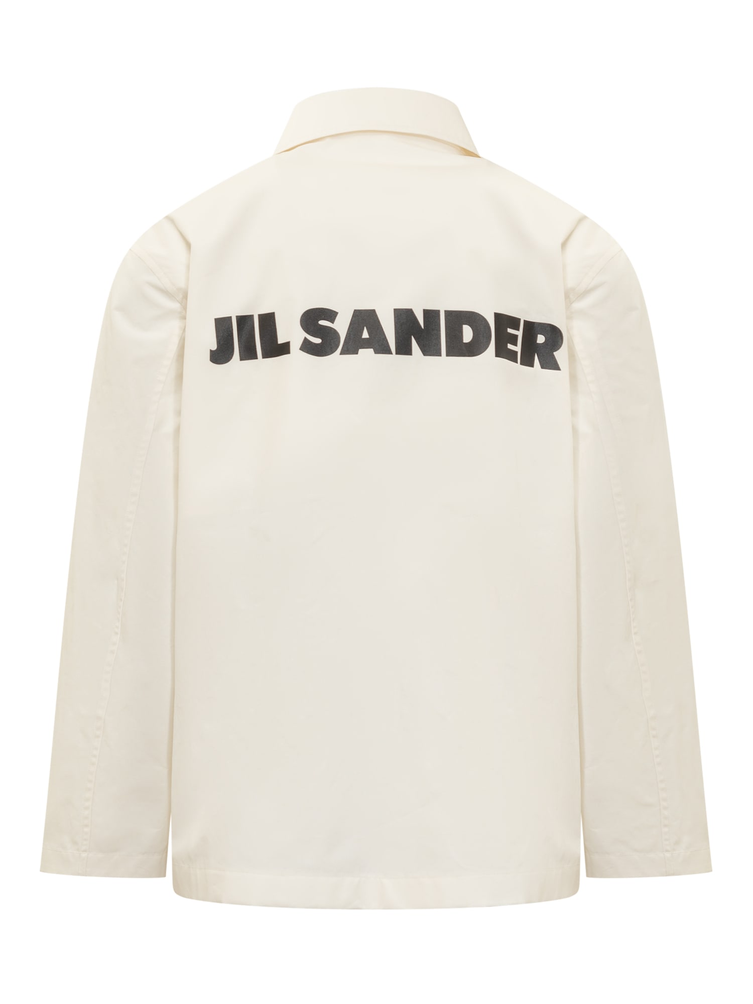 Shop Jil Sander 03 Blouson In Antique White