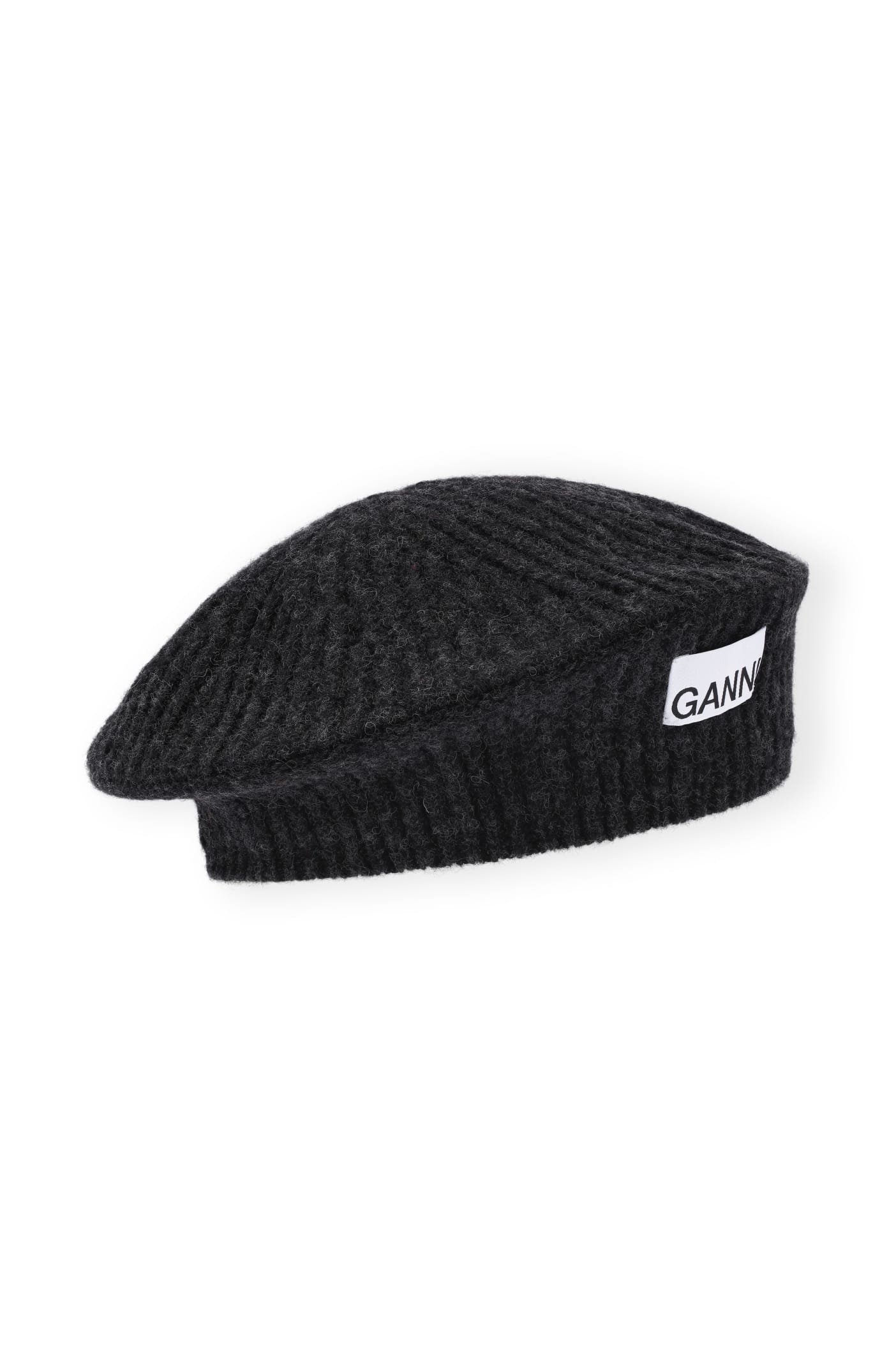 Ganni Rib Beret