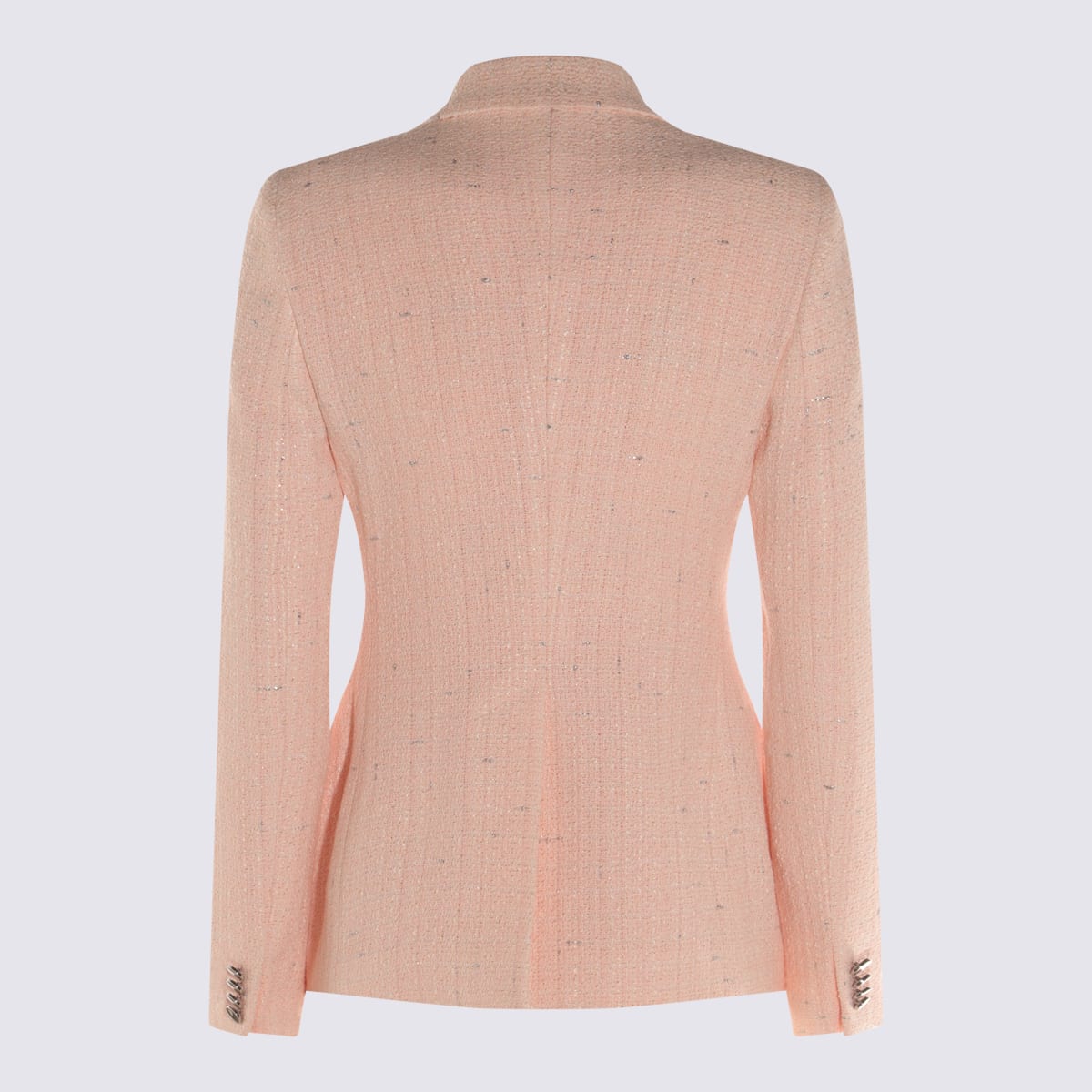Tagliatore Tailored Jacket Button Detailing In Pink