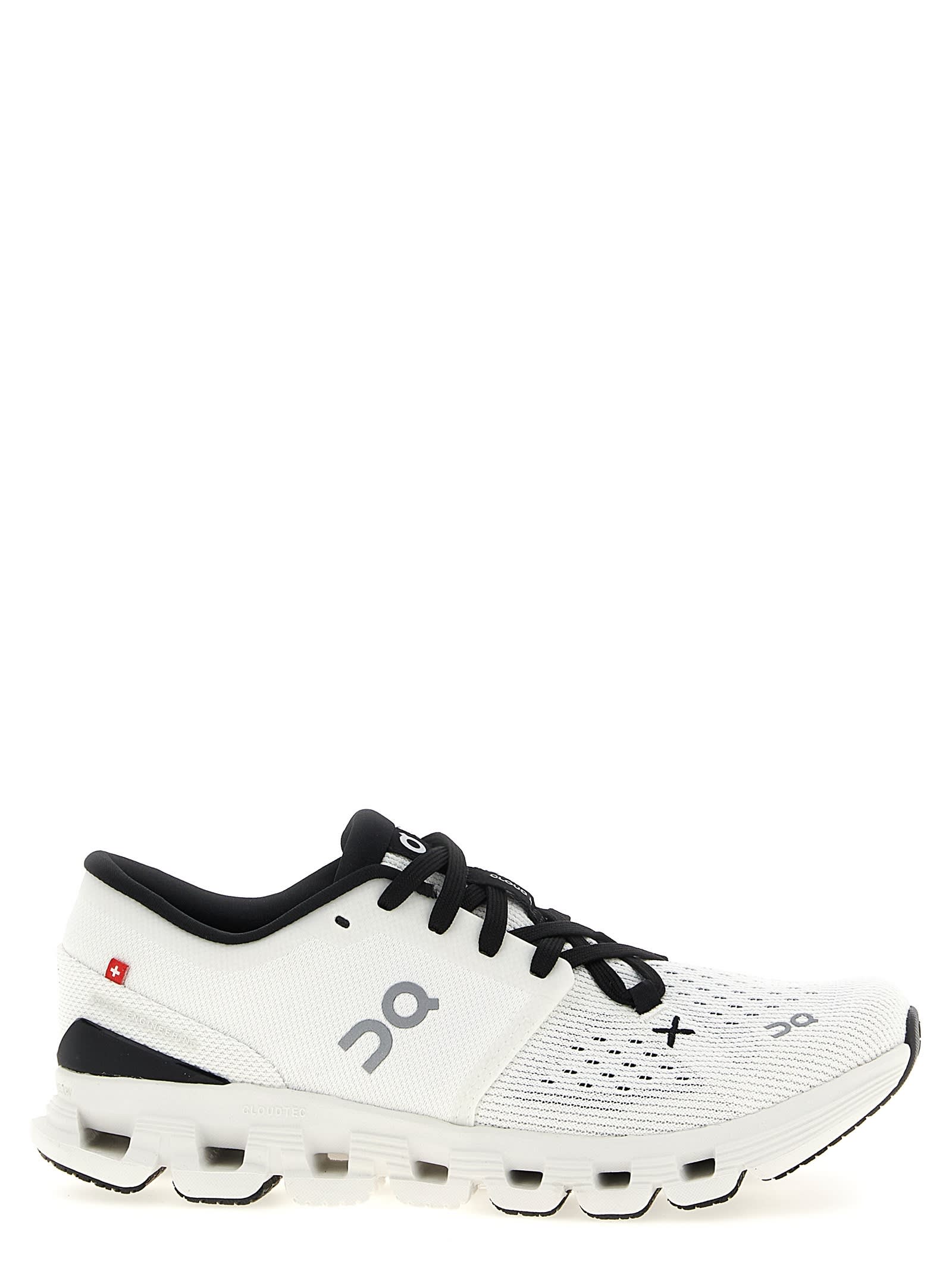 On Cloud X 4 Ivory / Black 3we30070791 Women's In White