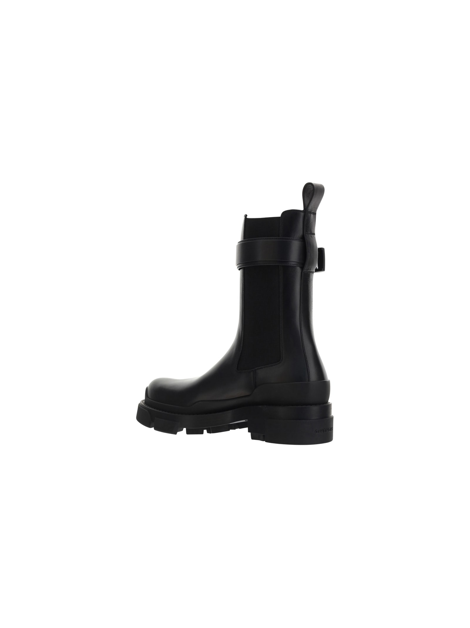 Shop Givenchy Terra Chelsea Boots In Black