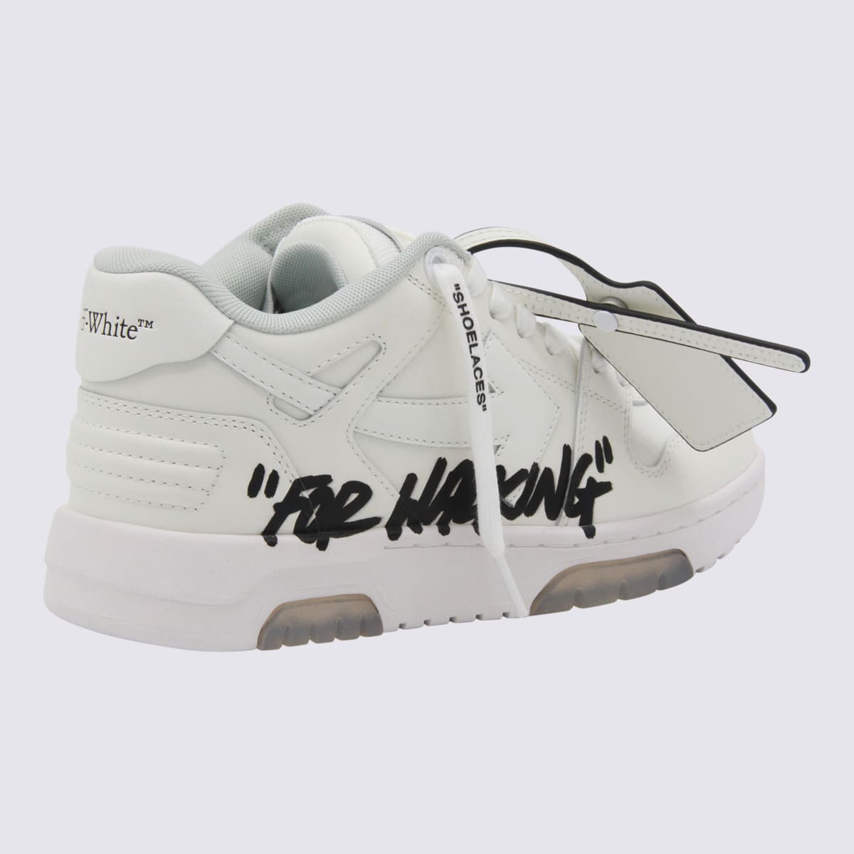 Off-white White And Black Out Of Office Sneakers In White