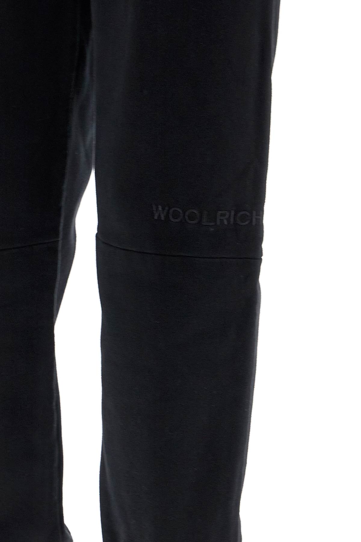 Woolrich Lightweight Drawstring Track Pants In Black (black)
