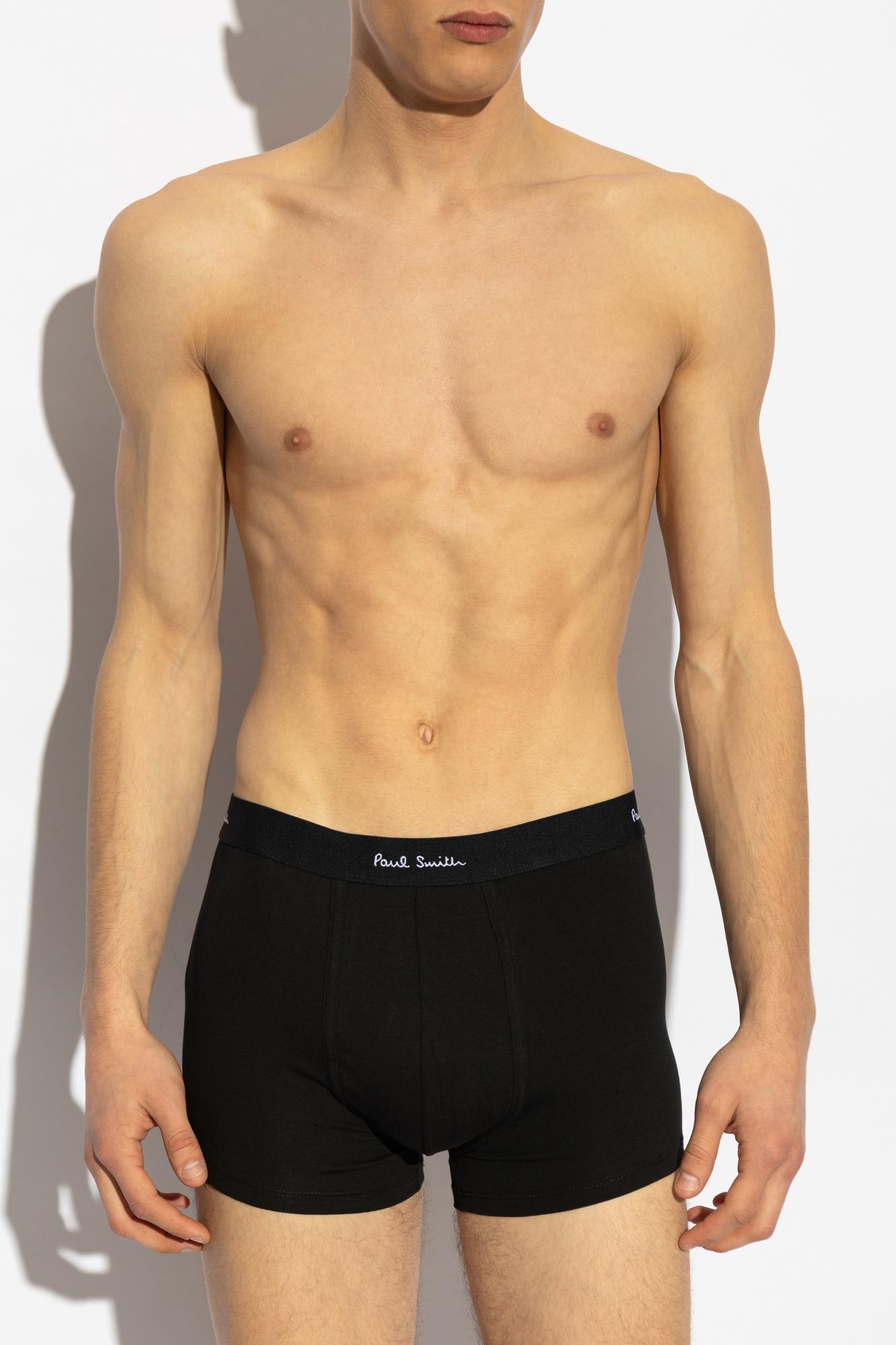 Shop Paul Smith Five-pack Of Cotton Boxers