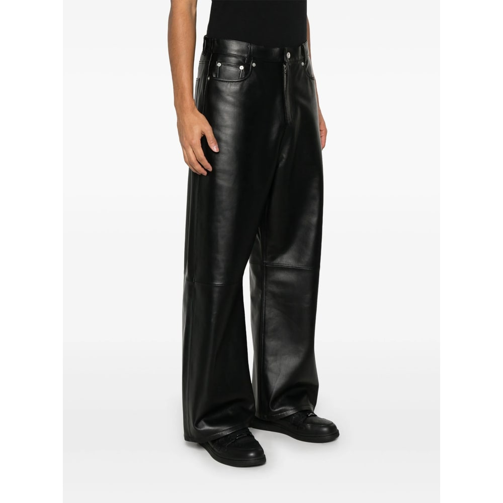 Tonywack Wide-leg Trousers In Black