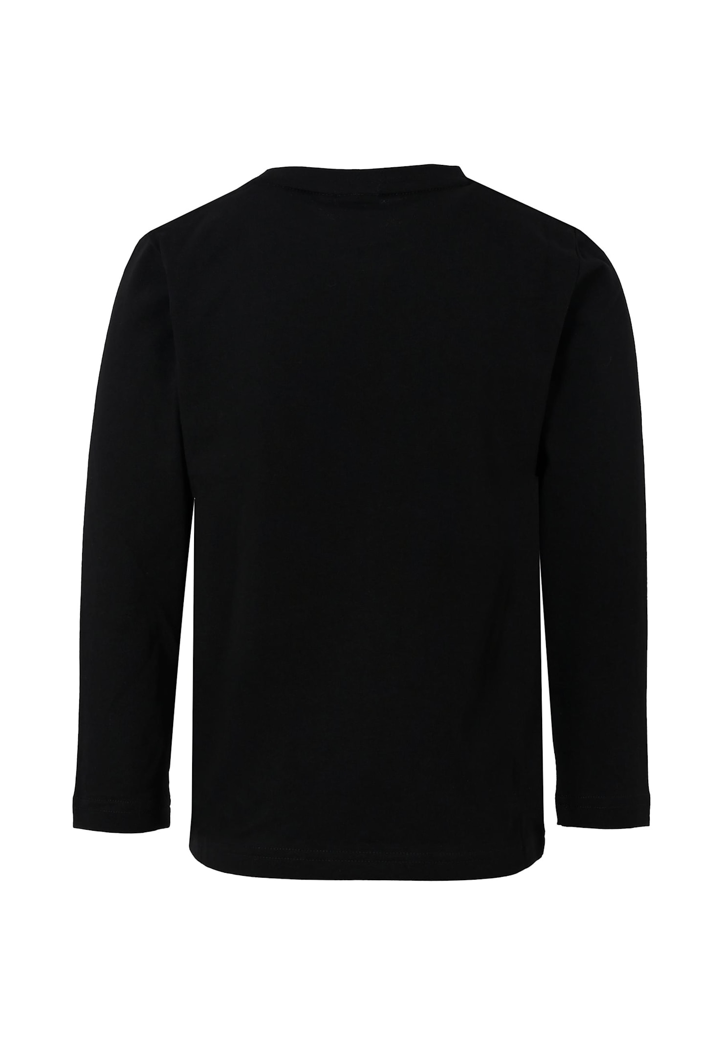 Hugo Boss Black T-shirt For Boy With Logo In Black