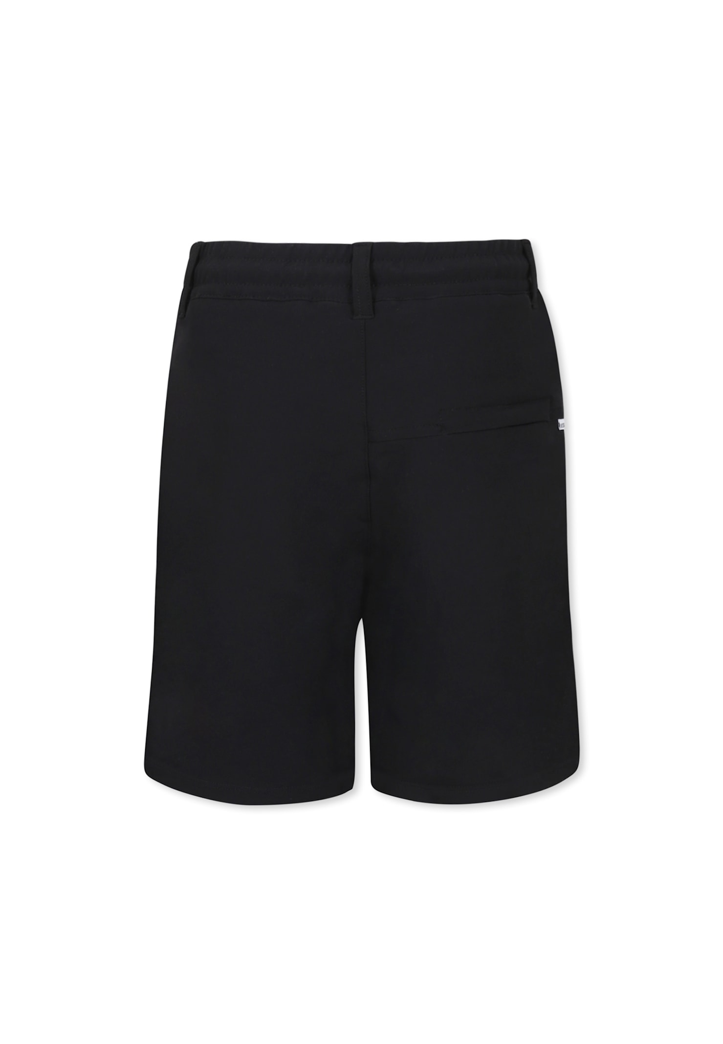 Hugo Boss Black Shorts For Boy With Logo In Black