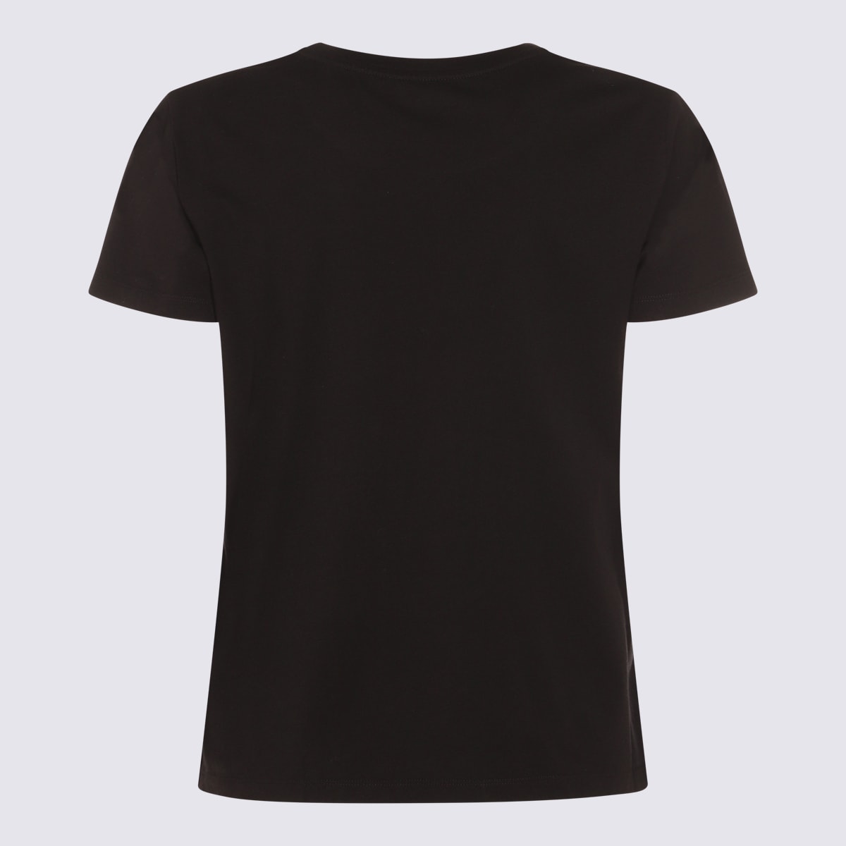 Zadig & Voltaire Black Cotton T-shirt In Black