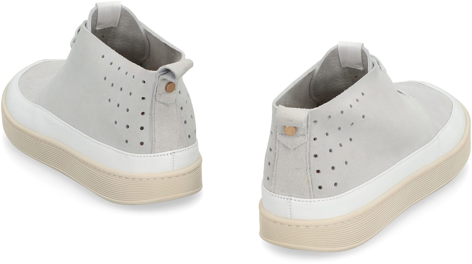 Volta Mid-top Sneakers In Grey