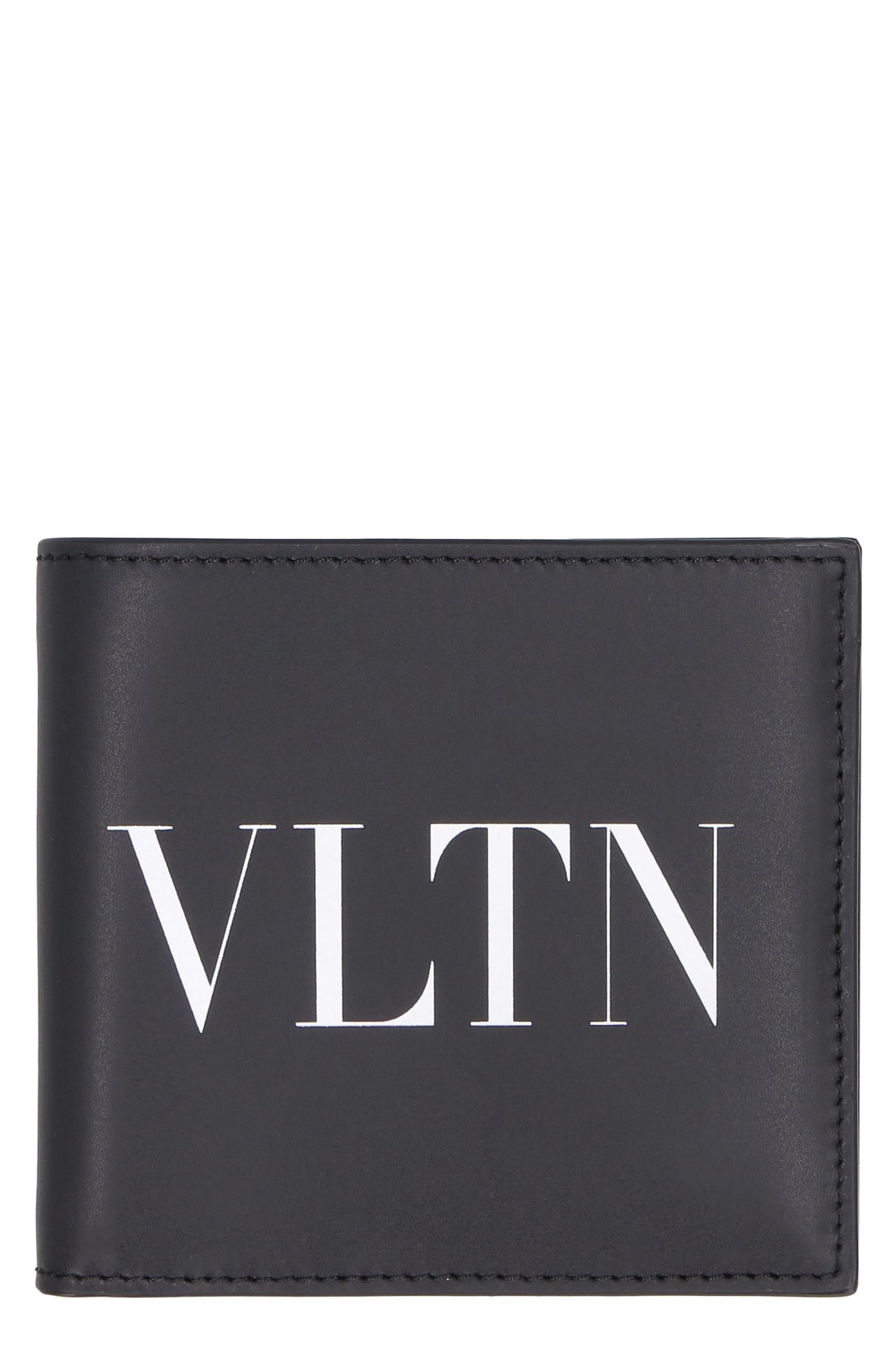 Valentino Garavani - Vltn Leather Flap-over Wallet