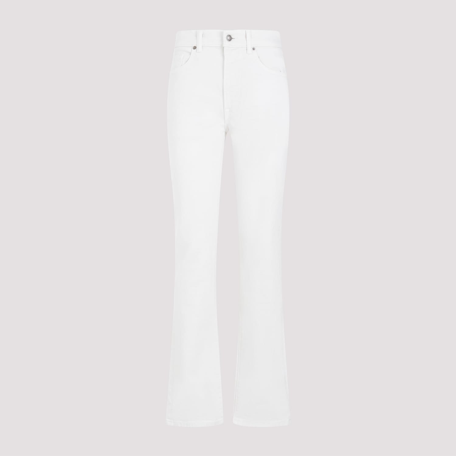 Shop Tom Ford Cotton Pants In Soft White