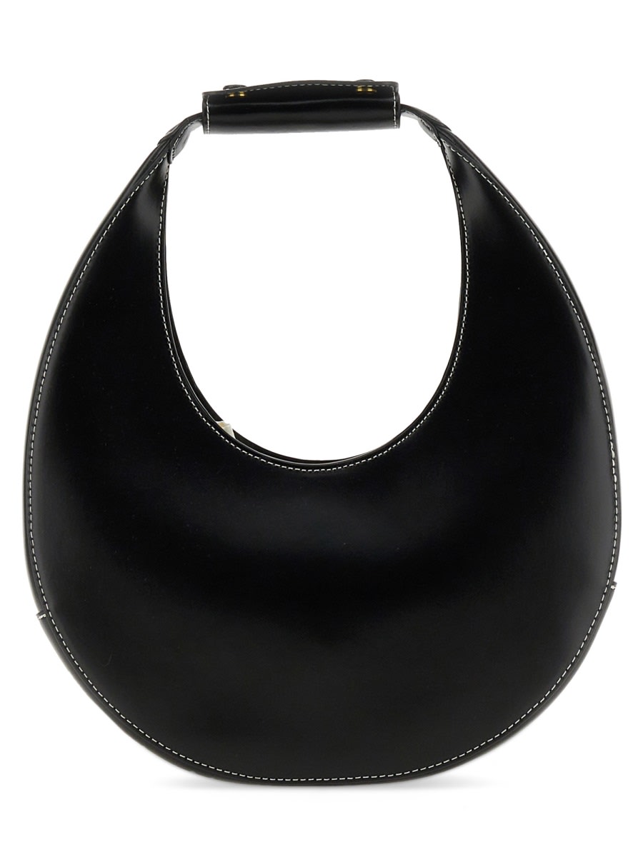 Shop Staud Bag Moon In Black