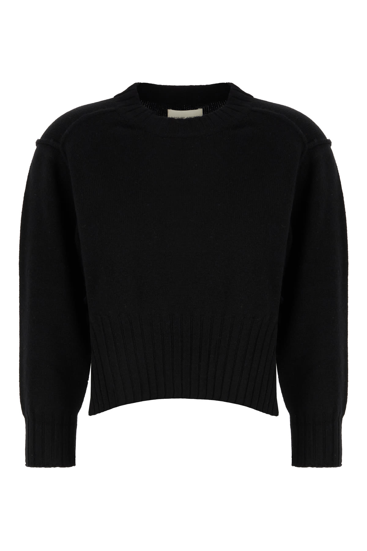 Loulou Studio Black Cashmere Lian Sweater