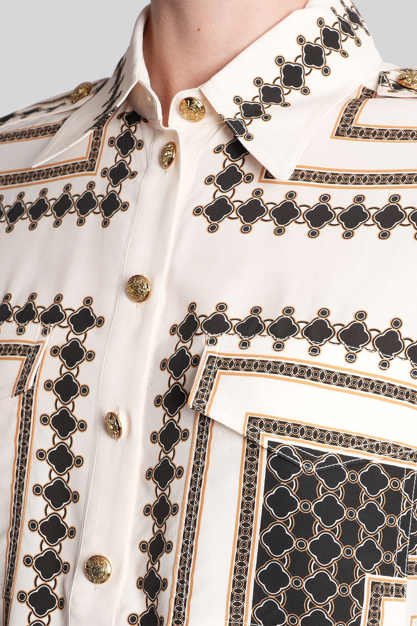 Zimmermann Blouse In Beige Viscose In Neutral