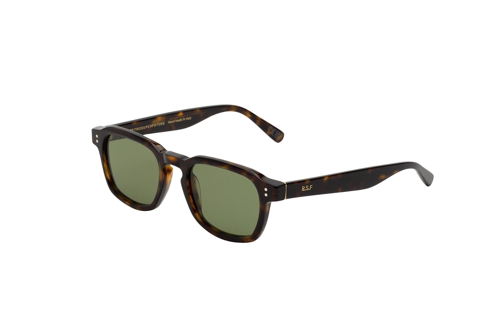 Retrosuperfuture Luce 3627 Green In Black