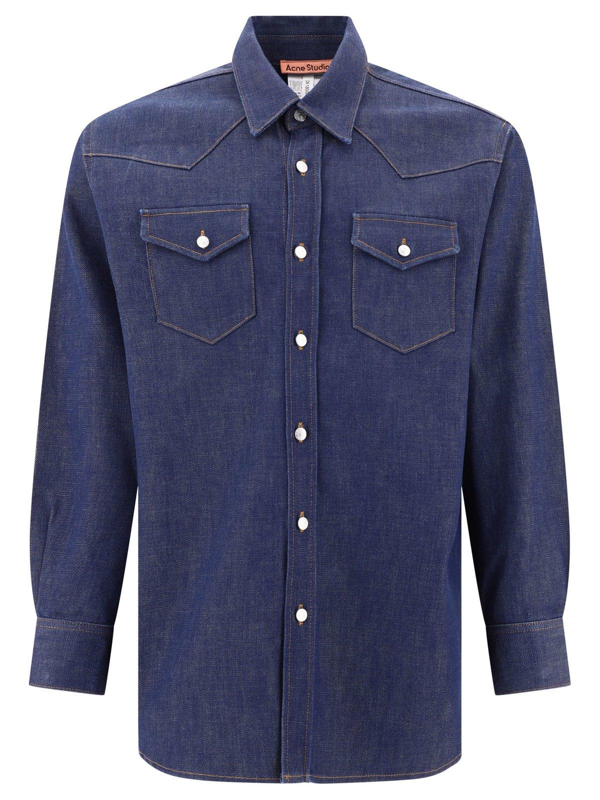 Collared Button-up Shirt