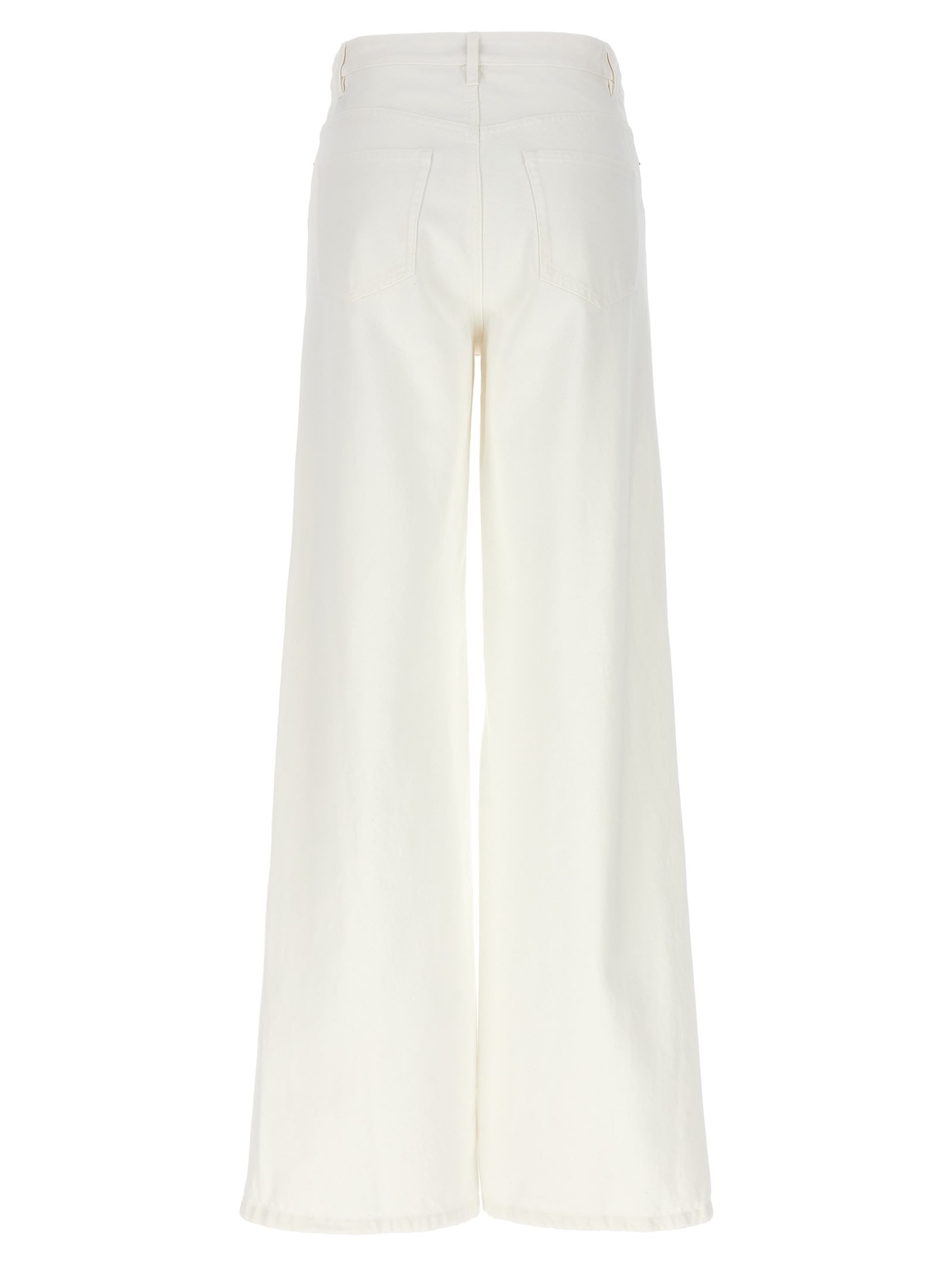 Shop Apc Elisabeth Jeans In White