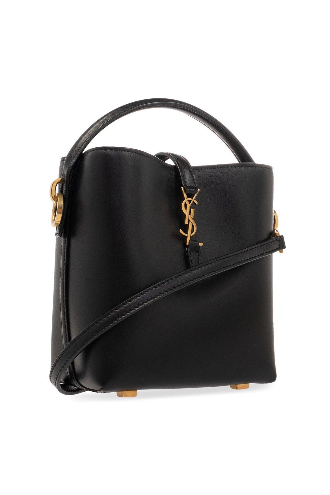 Saint Laurent Le 37 Mini Tote Bag In Black