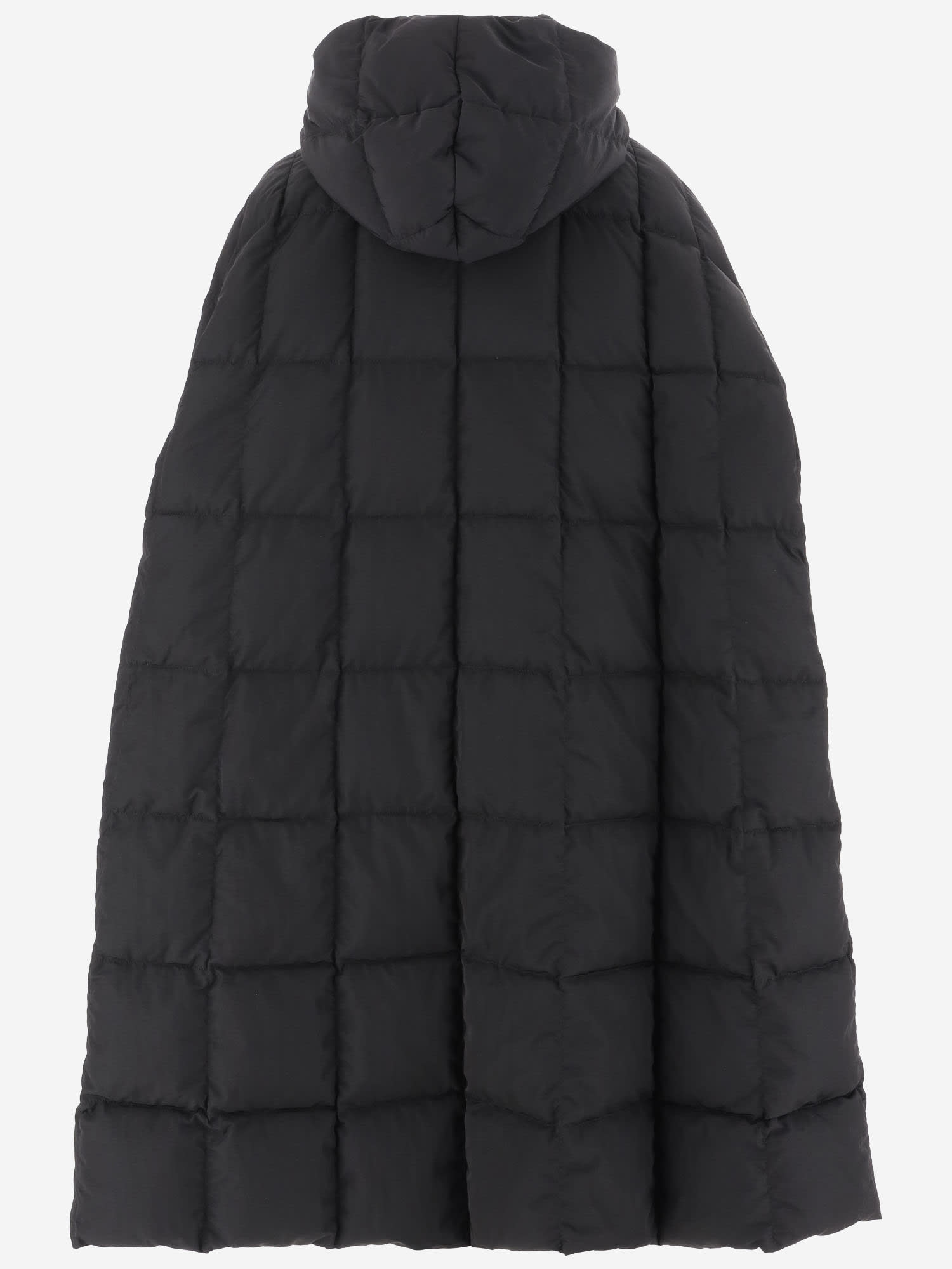 Shop Ienki Ienki Pyramid Ennio Long Down Jacket In Black