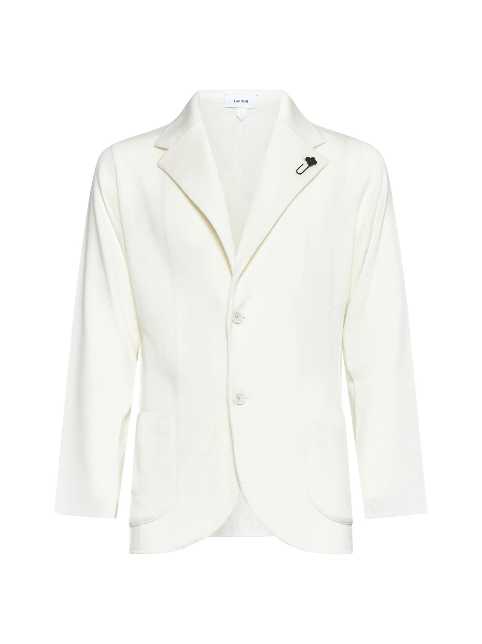 Shop Lardini Blazer In White