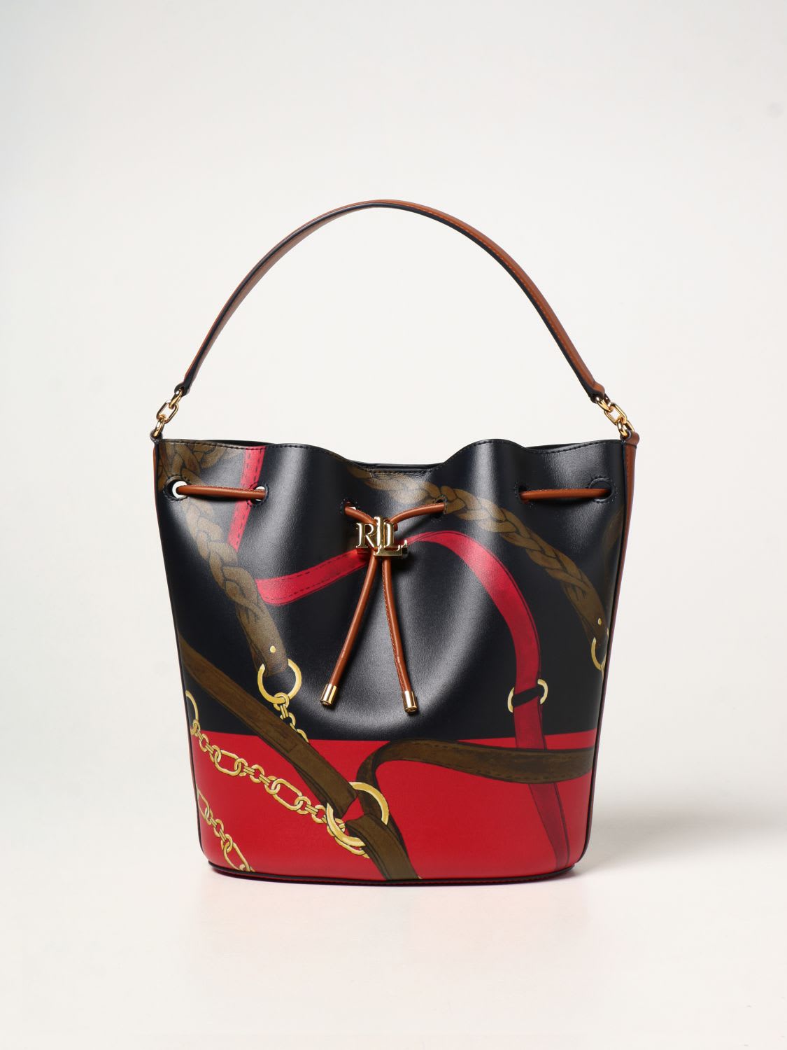 Lauren Ralph Lauren Handbag Lauren Ralph Lauren Bag In Printed Leather
