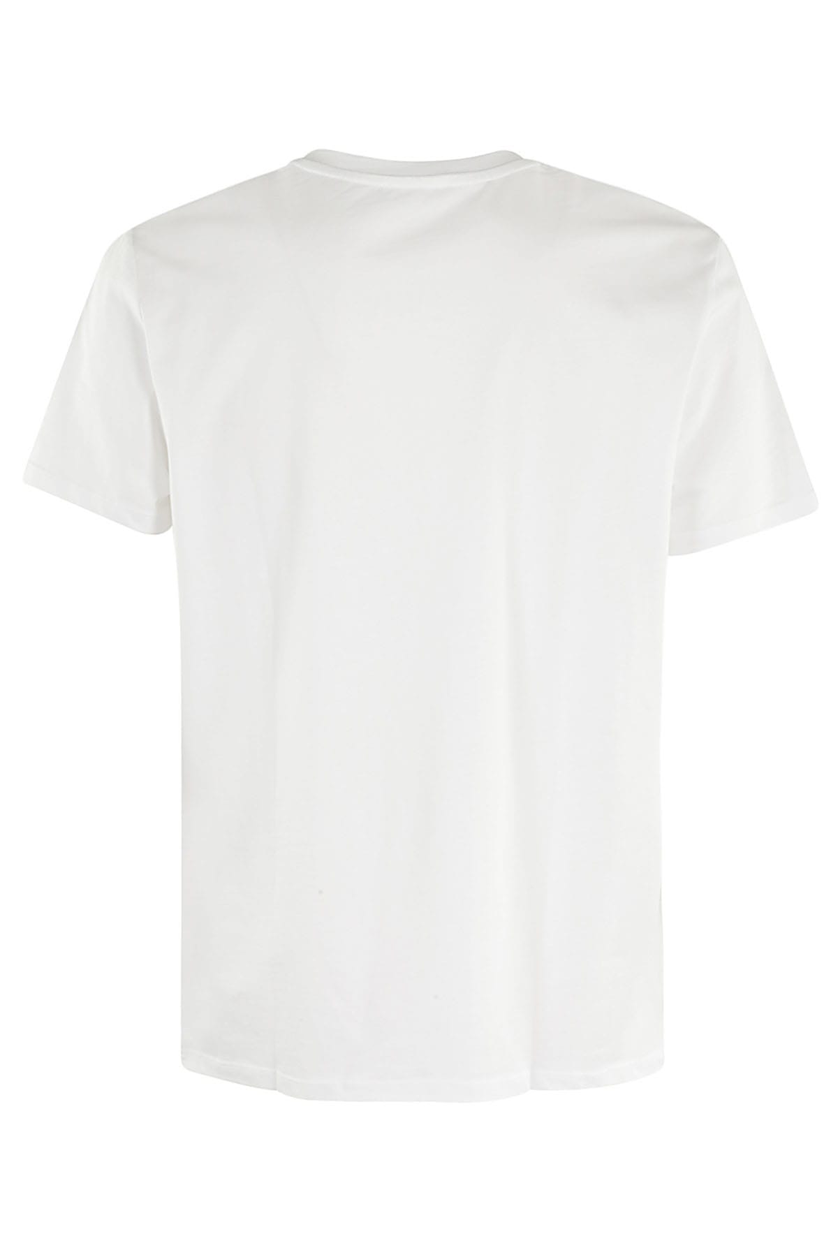 Shop Apc T Shirt Vpc In Tab Blanc Rouge