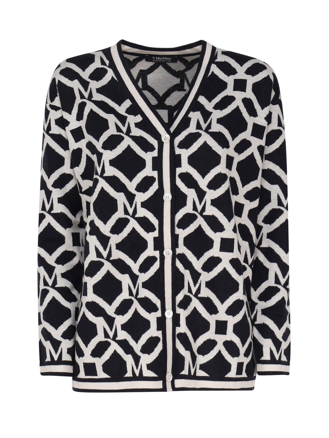 Shop 's Max Mara Maser Cardigan In Wool