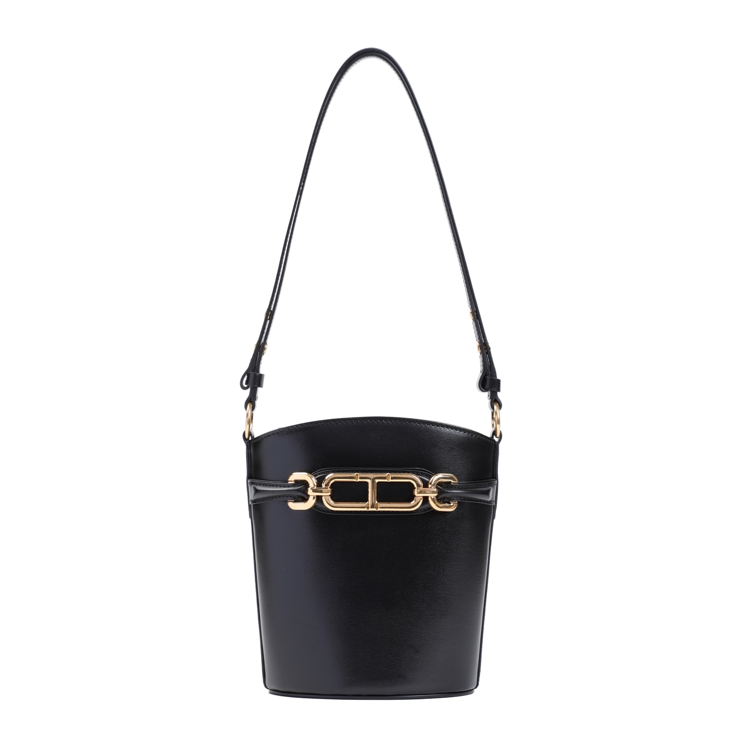 Shop Tom Ford Small Bucket Shoulder Bag In Black