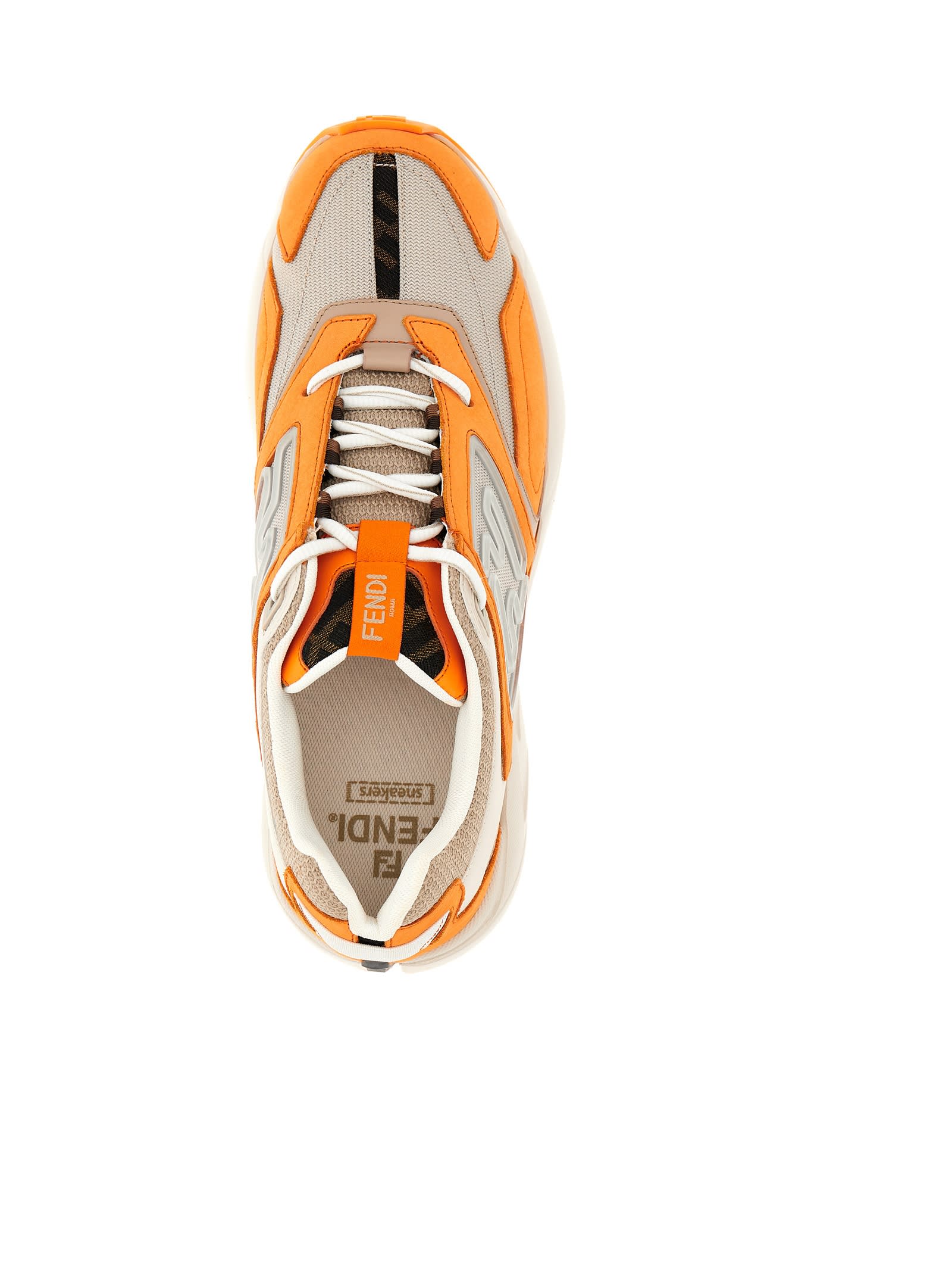 Fendi Sneakers Faster In Orange ModeSens