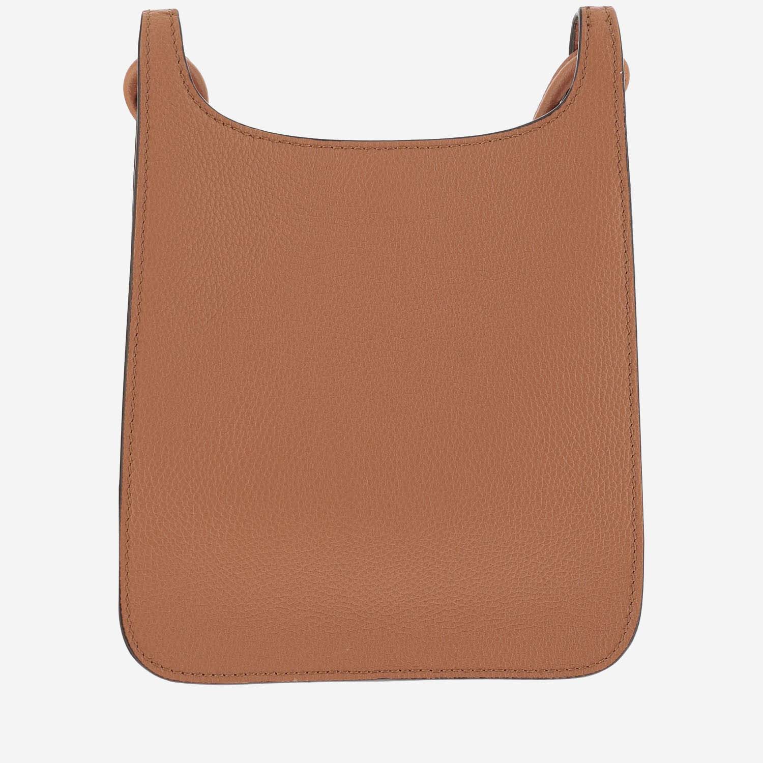 Shop Mcm Himmel Mini Shoulder Bag In Brown